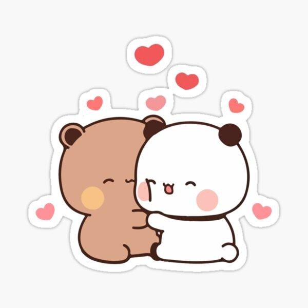 Bubu dan Dudu berpelukan